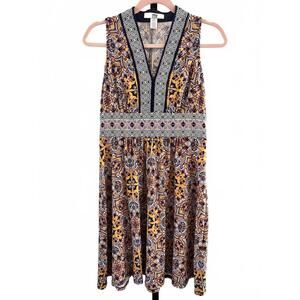 Wisp Petites Colorful Printed Dress - 8P